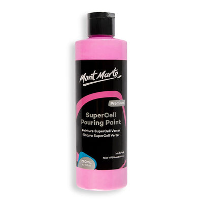 Mont Marte SuperCell Pouring Paint 240ml - White