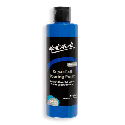 Mont Marte SuperCell Pouring Paint 240ml - White