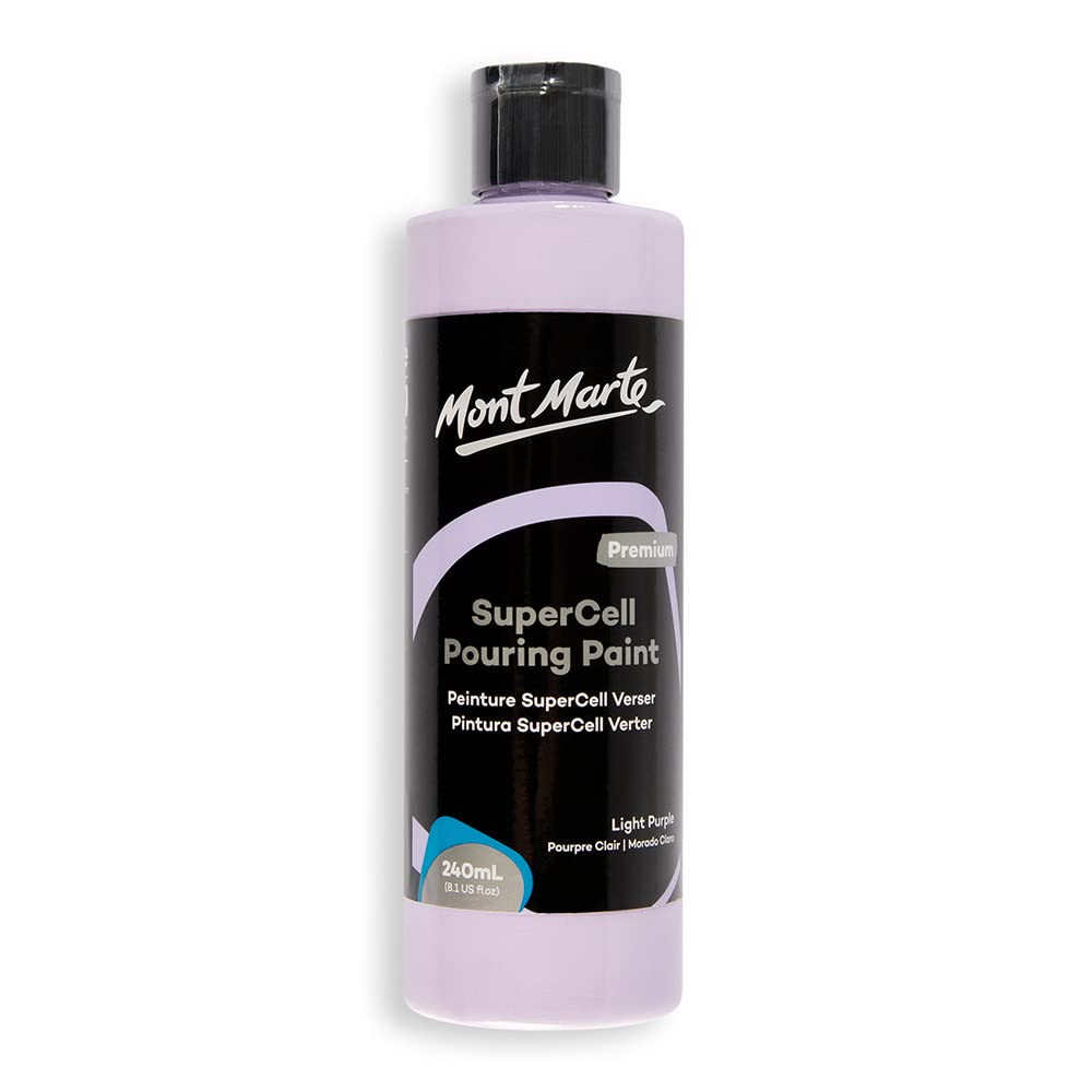 Mont Marte SuperCell Pouring Paint 240ml - White