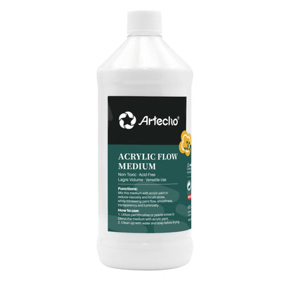 Artecho Pouring Effects Medium 8oz / 236ml, Acrylic Medium for Acrylic Paint, Premium Paint Thinner
