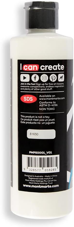 Mont Marte SuperCell Pouring Paint 240ml - White