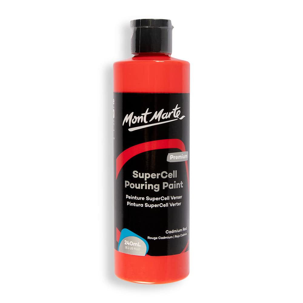 Mont Marte SuperCell Pouring Paint 240ml - White