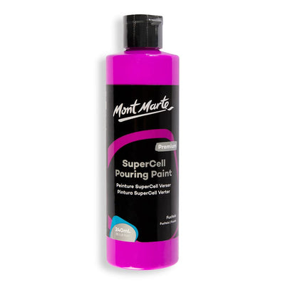 Mont Marte SuperCell Pouring Paint 240ml - White