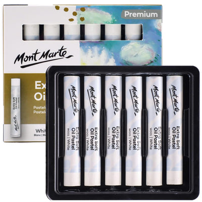 Mont Marte Extra Soft Oil Pastels Vibrant Hues Premium 120pc, Assorted Bright Colors, Vibrant, Buttery, Versatile Art Pastels for Blending, Layering & Shading, Art, Craft, Coloring and Sketching