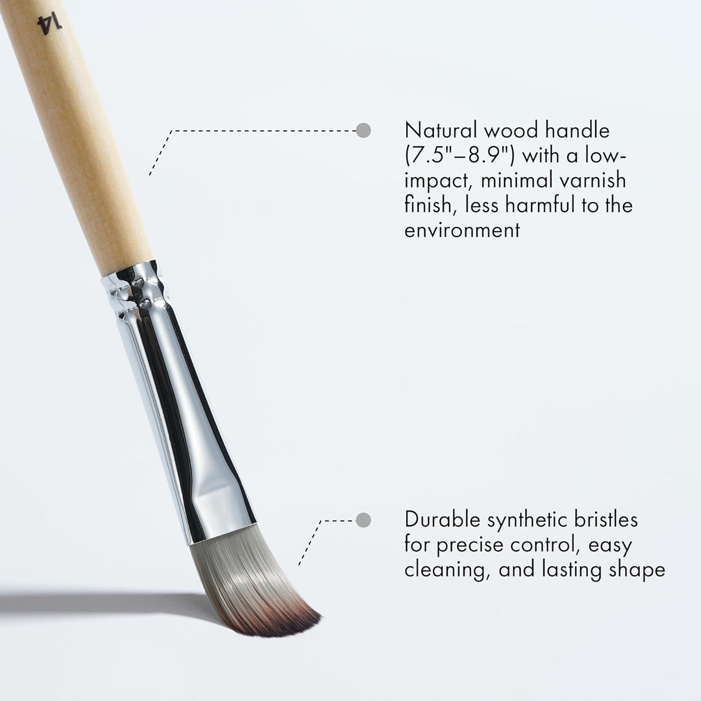 ARTIFY 25-Piece Professional Paint Brush Set – Expert Series Synthetic Nylon Brushes for Acrylic, Oil, Watercolor, Gouache – No Shedding, Canvas Roll Case & Palette Knife, Painter Gifts Art Supplies