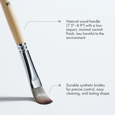ARTIFY 25-Piece Professional Paint Brush Set – Expert Series Synthetic Nylon Brushes for Acrylic, Oil, Watercolor, Gouache – No Shedding, Canvas Roll Case & Palette Knife, Painter Gifts Art Supplies