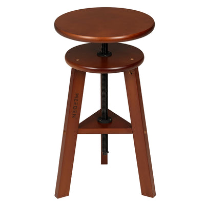 MEEDEN Wooden Drafting Stool with Adjustable Height, Artist Stool,Office Studio Stool, Up to 220 Lbs,German Beech Wood, Perfect for Artists Studio,Home Use,Kitchen,Bars