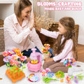Fabric Flower Bouquets Toys, DIY Craft Kits Toys for Kids - Flowers Market Toy, Build Your Flower Bouquet, Arts & Crafts for 4+ Year Toddler Girl, Educational Activity Preschool B-Day Gifts 23