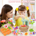 Fabric Flower Bouquets Toys, DIY Craft Kits Toys for Kids - Flowers Market Toy, Build Your Flower Bouquet, Arts & Crafts for 4+ Year Toddler Girl, Educational Activity Preschool B-Day Gifts 8